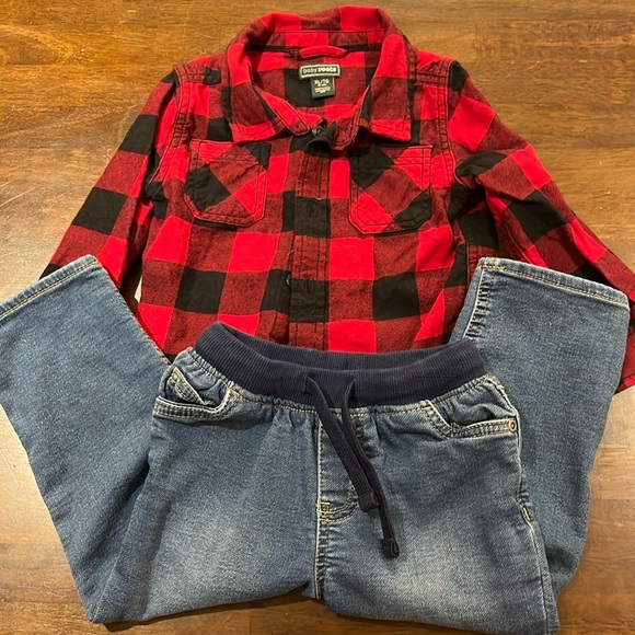 Roots Baby Relaxed Park Plaid Shirt 18-24 months - Picture 5 of 7